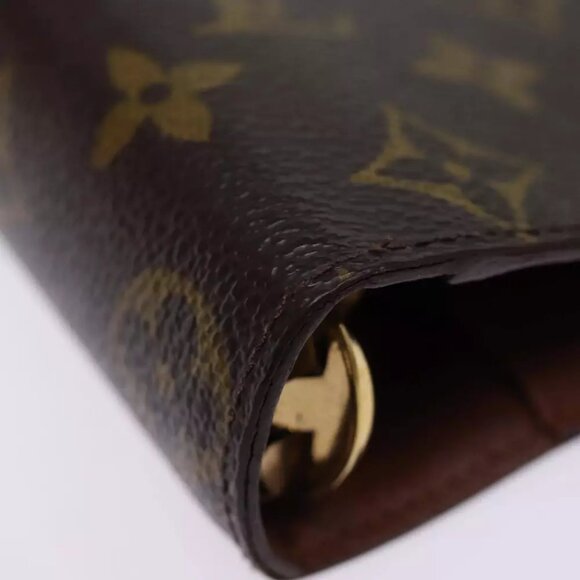 LOUIS VUITTON Monogram Agenda MM Day Planner Cover R20105 LV Auth 75037 - Picture 11 of 15